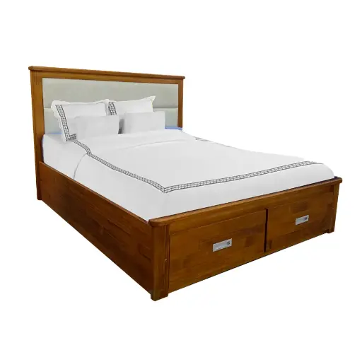 [28242] BED ROMALIA 5'0 +2 TIRS ORANGE