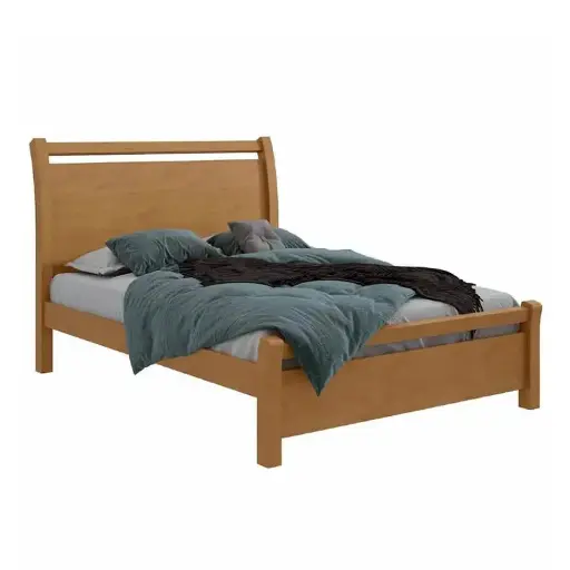 [28878] BED REALI (DIY) (3PC) 4'6 ALMOND CLEAN