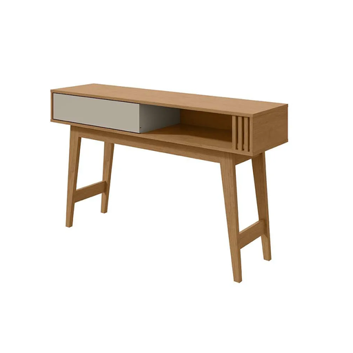 [30138] LIVING ALDO SIDEBOARD 1 DRW ALMOND CLEAN/OFF WHITE