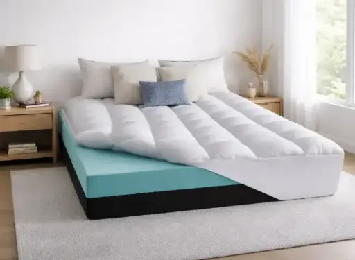 [30214] ACCESSORIES LEI 150X190X10 MICROFIBER MATTRESS TOPPER