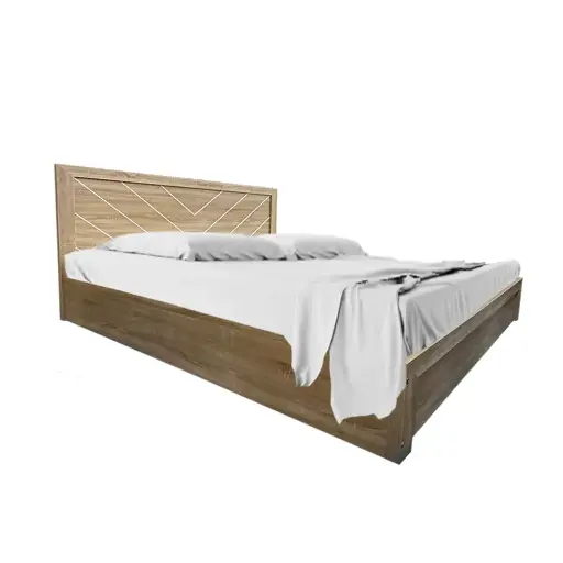 [30537] BED MOELLE 5FT MAROON 36MM INC LAMP 