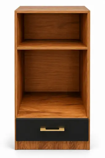 [30547] MINI TOWER CAMEROON III 600MM BLACK &  BROWN