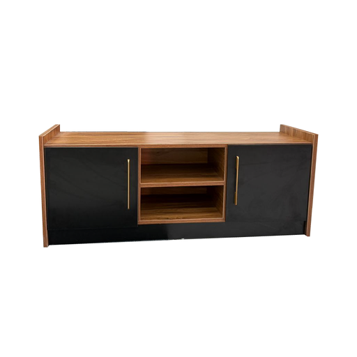 [30586] TV UNIT AZMA 2 DOOR + 2 TABLETTES
