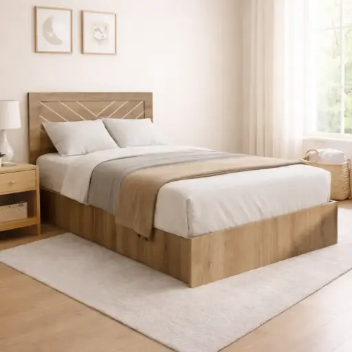 [30641] BED ICC-RUSSIA 5'0 36MM DOS CARRE APPLIQUE HUTIT BASE METAL