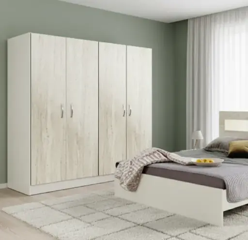 [30644] ARMOIRE TRAVERTEN 4PTS BEIGE