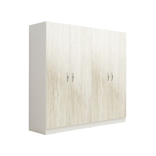 [30644] ARMOIRE TRAVERTEN 4PTS BEIGE