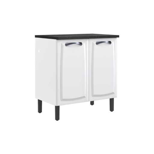 [30664] KITCHEN NEW PREMIUM BASE UNIT 2 DRS WITH TOP WHITE 