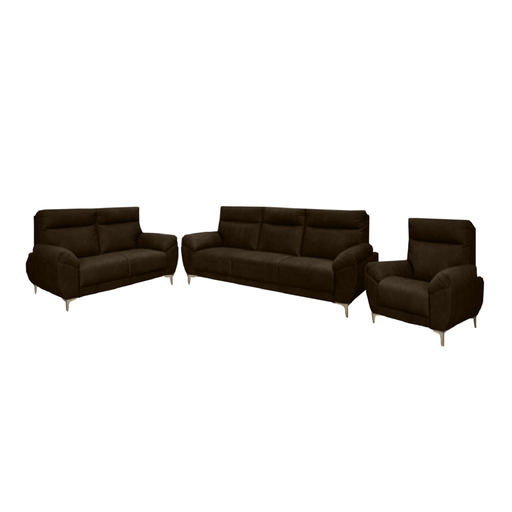 [29644] SOFA BRADDA REF N5010 COMPONENTS SET 321 PU K1910-1 BROWN 