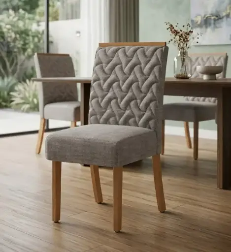 [30849] CHAISE ESTHER (2 IN 1) REF S39-539 DINING NATURE / CACAO