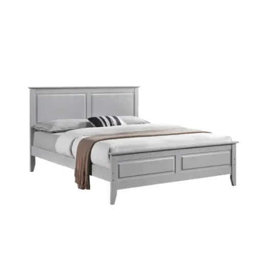 [30360] BED CLOVER 5'0 LIGHT GREY 1 DOS 