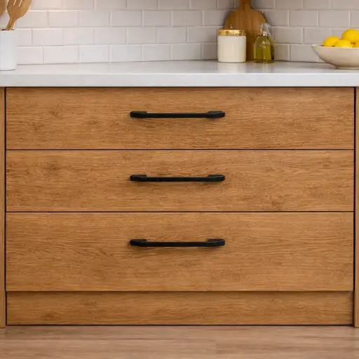 [31032] KITCHEN FANCY BASE UNIT 3 DRAWER SA163