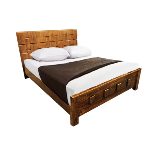 [31375] BED MELDIANA 5'0 SAPELE