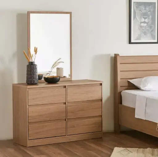 [26521] COMMODE NAZARIO REF D724-94 6 TIRS RUSTICO