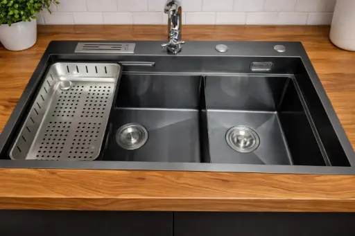 [31573] SINK REF E8246 BLACK