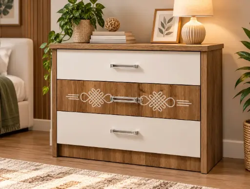 [31714] COMMODE GRACE 3 TIRS HUTIT