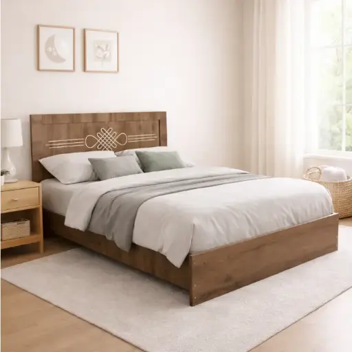 [31723] BED GRACE 5'0 -36MM HUTIT WITH DESIGN