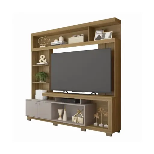 [31687] MEUBLE TV FORMOSA 2.1 (2 PCS) LAMINA MEL / CACAO