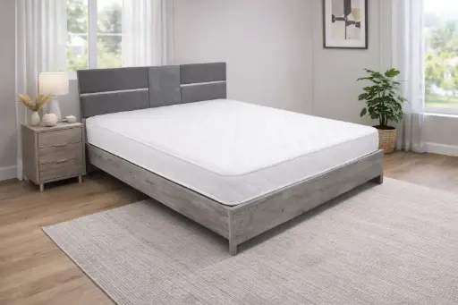[31774] BED NICE REMBOURER 5'0 GREY