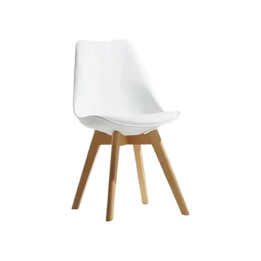 [31718] CHAISE DINING ASHER REF JWJ-6601 WHITE