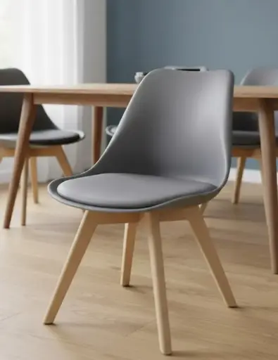 [31719] CHAISE DINING ASHER REF YWJ-6601 PP GREY