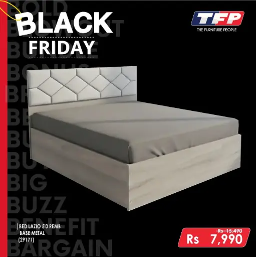 BED LAZIO 5'0 REMB BASE METAL