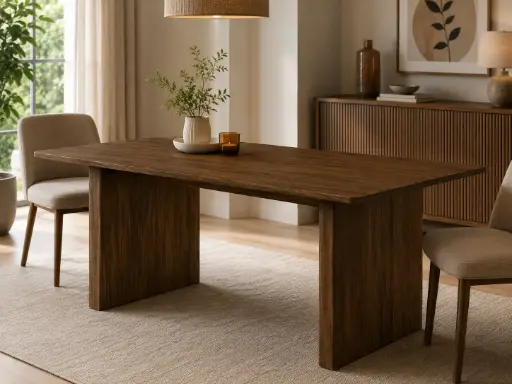 [31902] DINING TABLE COOPER (2PCS) OVAL 1800mm WALNUT 