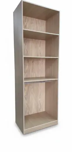 [31914] CLOSET LUX 4 SHELF + 1 HANGER VANILLA
