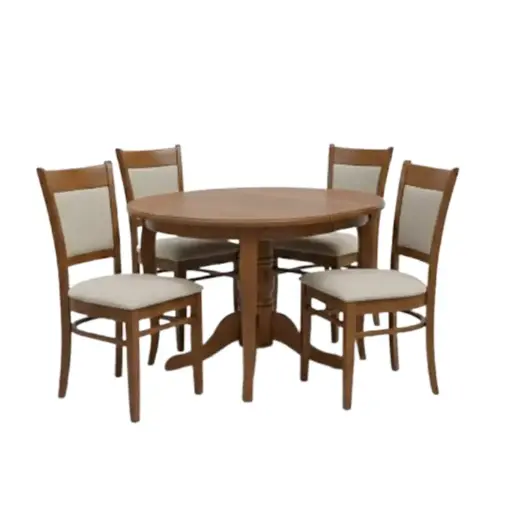 Dining Set Denmark/Capella: Table 31518 + 4 x Chair 31517