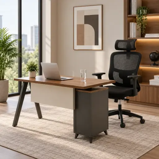 Bundle Ashey/Sammy- Office Table 29423 + Chair 29895