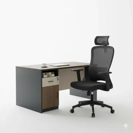 Bundle Wellow/Sammy- Office Table 29381 + Chair 29895