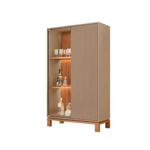 [31704] LIVING MONDRIAN GLASS CABINET (2PCS) SUED MR / FREIJO 