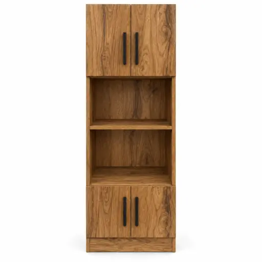 [32006] TOWER FANCY 2 DOOR +SHELVES PLYWOOD  