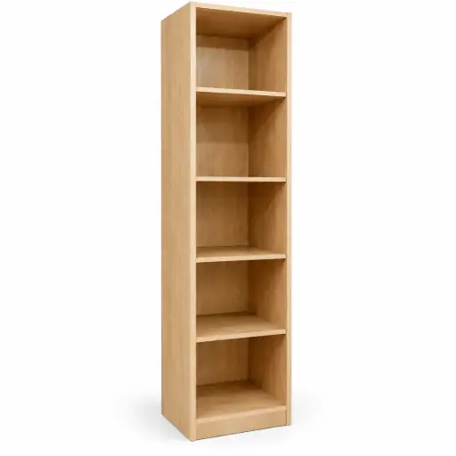 [32105] CLOSET LUX  5 SHELVES VANILLA 500 x 2300 x 500
