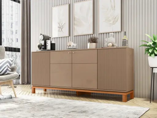[32158] BUFFET MONDRIAN 4PTS SUED MR/FREIJO