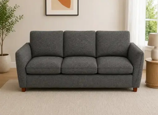 [32178] SOFA MEXIA REF MLM-110251 3 SEATER DARK GREY RDG4507-21