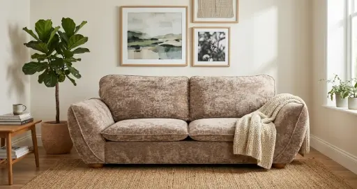 [32183] SOFA MEXIA REF MLM-110251 3 SEATER BROWN RDG4507-20