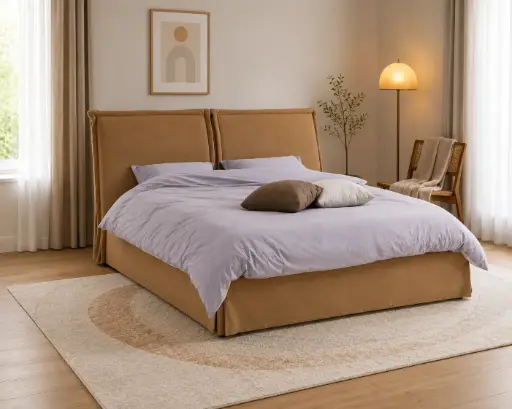 [32193] BED NEOLLA REF XS-9177 5'0 BARREL-19 LIGHT BROWN