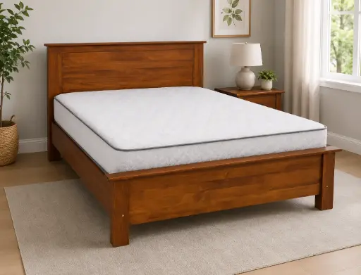 [32273] BED LINDT 4'6 ORANGE 