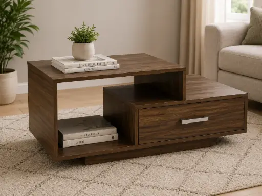 [32321] COFFEE TABLE ROTHESAY REF MC2229 RECTANGLE WALNUT