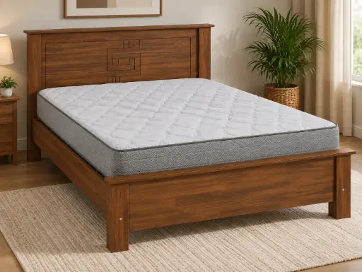 [32407] BED LINDT 5'0 SAPELE