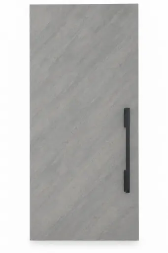 [32561] WALL UNIT FANCY 1 DOOR LHS PLYWOOD GREY 